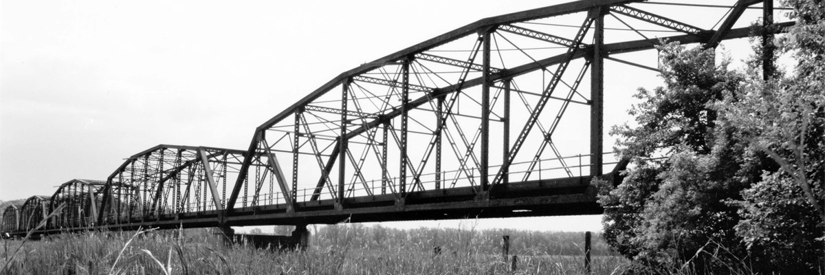 The Long Meadow Bridge spans the Minnesota River at Long Meadow Lake between Bloomington and Eagan