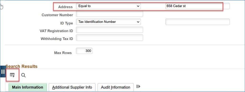 Search on Review Suppliers