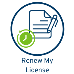 icon for renew my license